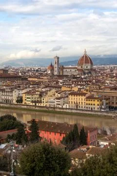 View on florence 写真素材