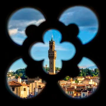 View of Florence Foto stock