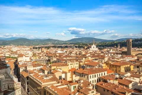 View of Florence Foto stock