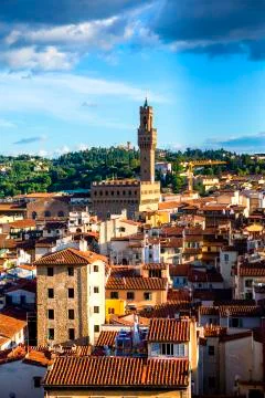 View of Florence Foto stock