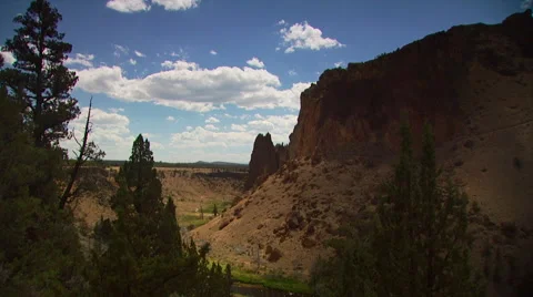 View of forest area and mountain Stock-Footage 57815576