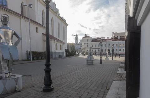 View of Freedom Square 库存照片