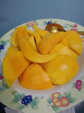 View of fresh mango Stock Photos