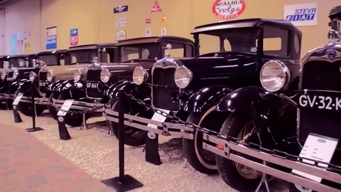 View the front of A - Fords Stock Footage 84067792