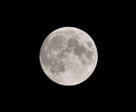 A view of Full Moon. Stock Photos