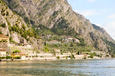 View of the Garda Lake Stock Photos