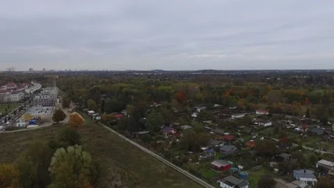 View Of Garden Plot Biesenhorster Sand And Gartenstadt Vídeos de archivo 221785225