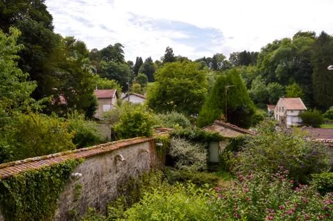 View of the gardens Stock Photos