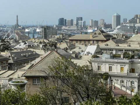 View of Genoa Stock Photos