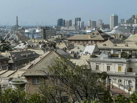 View of Genoa Stock Photos