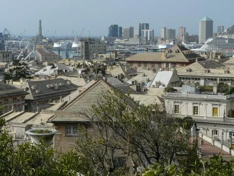 View of Genoa Foto stock