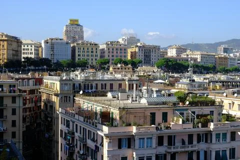 View of Genova Brignole. Stock Photos