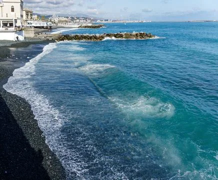 View of genova pegli Stock Photos