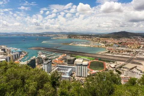 View from Gibraltar Stock Photos