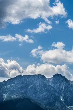 View on Giewont mountain Stock Photos