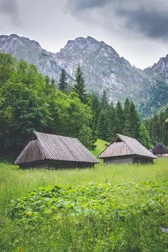 View on Giewont mountain Stock Photos