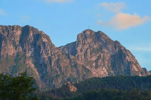 View on Giewont mountain Stock Photos