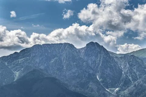 View on Giewont mountain Stock Photos