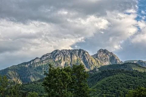 View on Giewont mountain Stock Photos