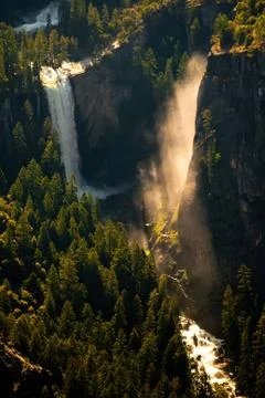 View from Glacier Point Stock Photos