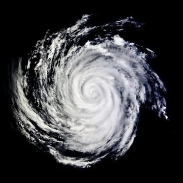 View of Global storm from space. Elements of this image furnished by NASA Stock Illustration