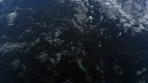 View of the globe from space of the European part of land at sunrise 스톡 동영상 168570331