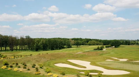 View of the gold field Stock Footage 68402046