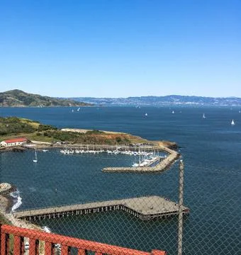 View from the Golden Gate Bridge-1686-2 Stock Photos