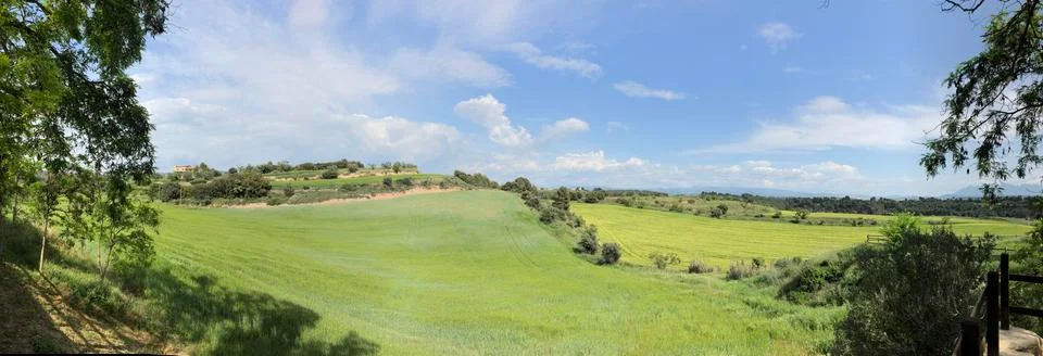 View of a golf course Stock Photos