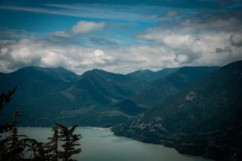 View from Gondola Stock-Fotos