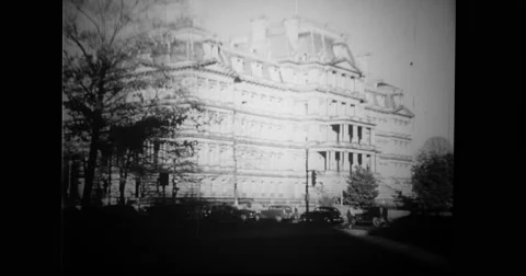 View of government building Stock Footage