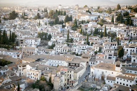 View of Granada, in Spain Stock Photos