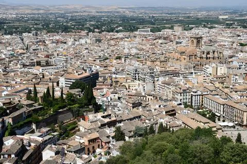 View of Granada, Spain Stock Photos