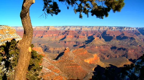 View of Grand Canyon Video stock 310014