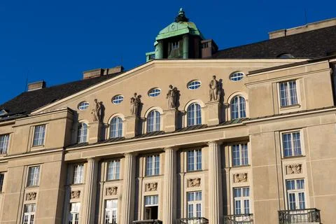 View of Grandezza Hotel facade Stock Photos
