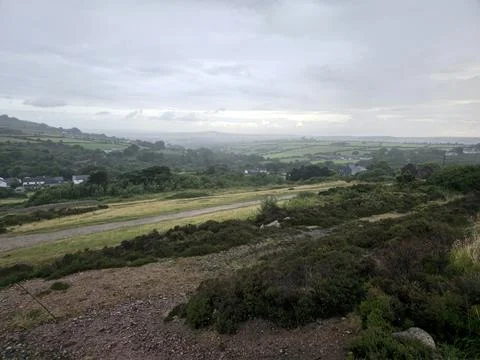 The view from the great flat lode Stock Photos