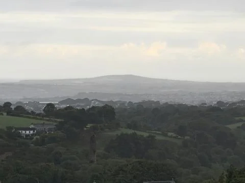 The view from the great flat lode Stock Photos