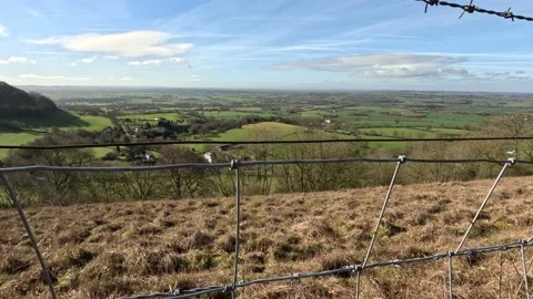 View of green countryside Stock Footage 236314623