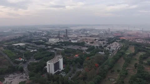 View of Gresik East Java Video stock 140145787