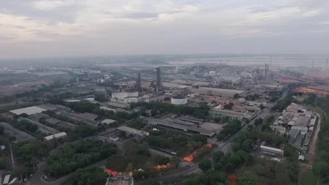 View of Gresik East Java Indonesia 스톡 동영상 140146077