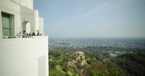 View from Griffith Observatory in Los Angeles, United States of America Stockbeeldmateriaal 251314766