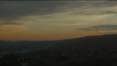 View from Griffith Park 스톡 동영상 201691303