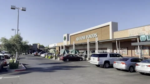View of grocery store in Phoenix Stock Footage 190552504
