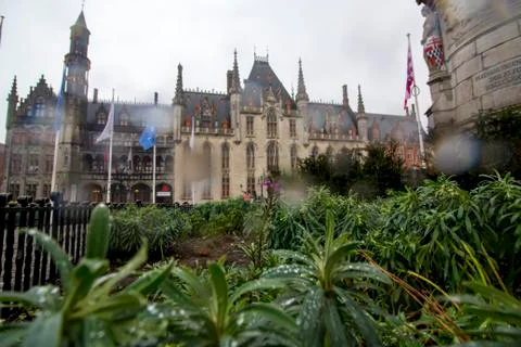 View on Grote Markt square Stock Photos