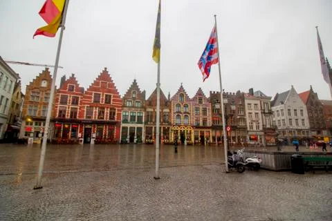 View on Grote Markt square Stock Photos