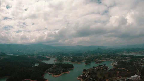 View in Guatapé Stock Footage 280093964