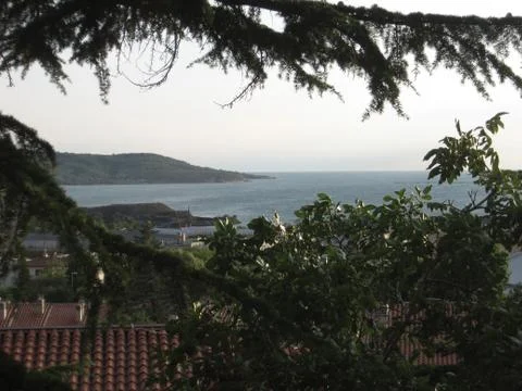 View of the gulf Stock Photos