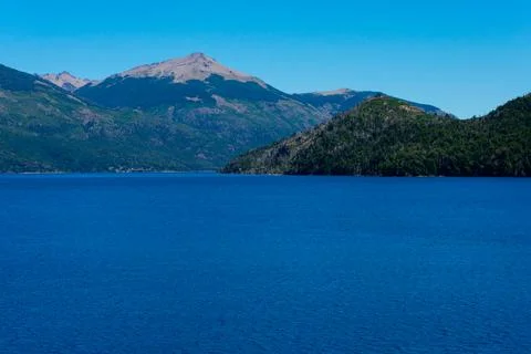 View of Gutierrez Lake Stock Photos