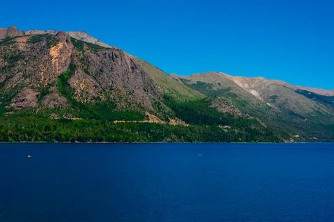 View of Gutierrez Lake Stock Photos