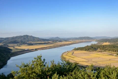 View from gyeongcheondae Foto stock